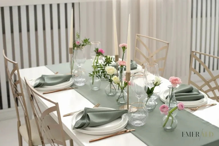 Sage Green Napkins for Elegant
