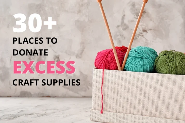 Where To Donate Craft Supplies Near Me