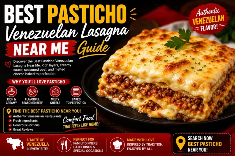 Best Pasticho Venezuelan Lasagna Near Me