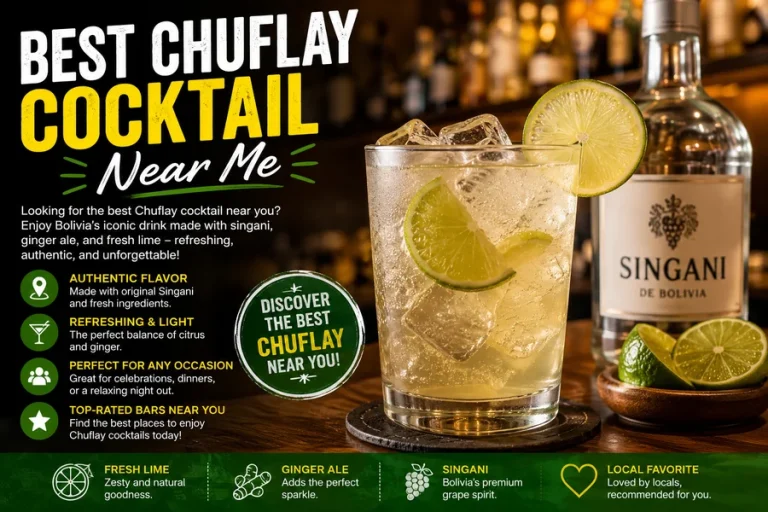 Best Chuflay Cocktail Near Me